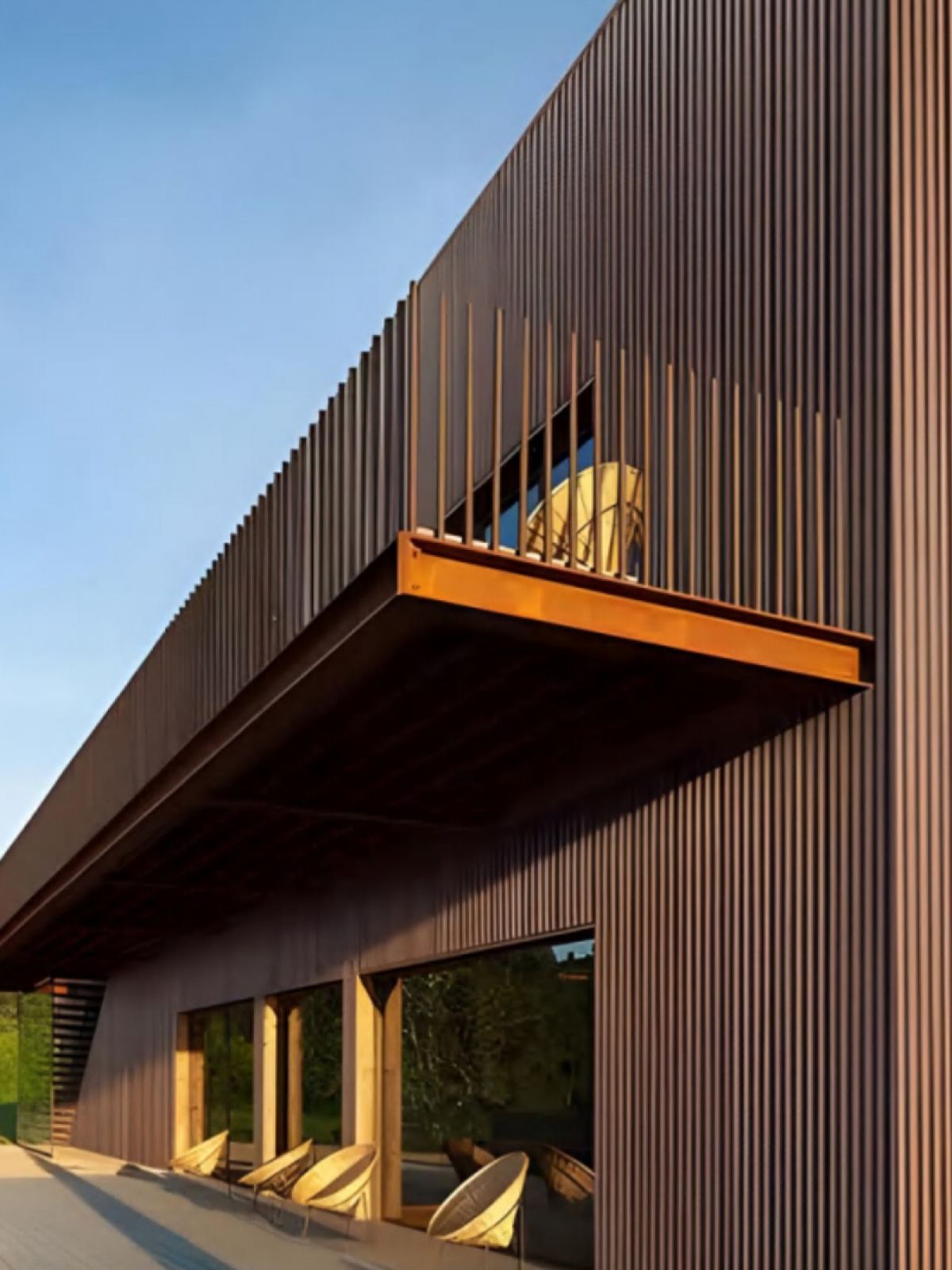 Revêtement mural bois teck