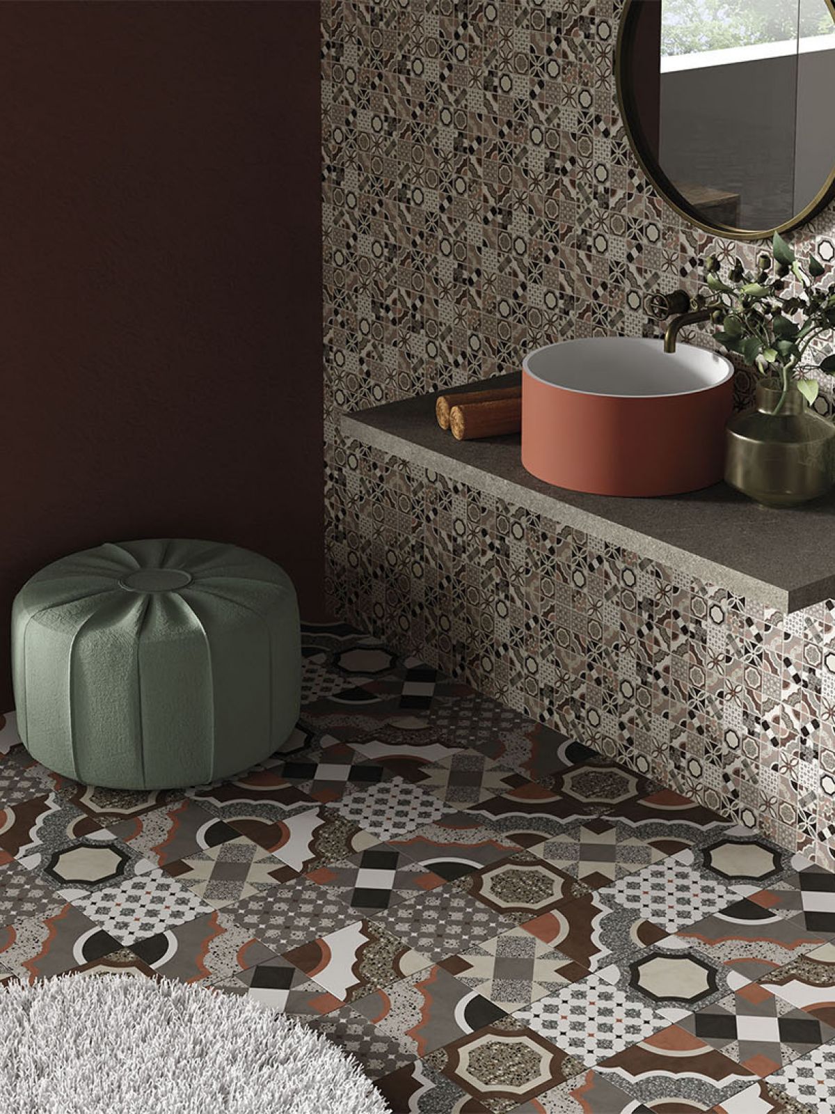 série Cementina Terrazzo