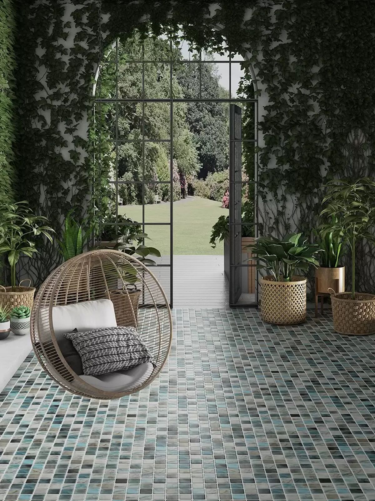 Les mosaïques de décoration